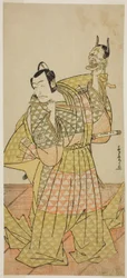 Team Ichikawa Dan Juro V As Kudo Yusuke tag Te Pay Meeting Position Softening Soga, Perfor Med At Te Nakamura Te Member Te First Gate, 1778