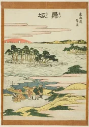 Maisaka, a "Tokaido ötvenhárom állomása (Tokaido gojusan tsugi)" sorozatból