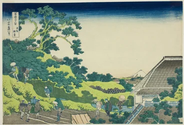Surugadai tag, Edo (Toto Surugadai), a ``Tyrty x Vie ws Of Mount Fuji (Fugaku Usaju Rokukei)” sorozatból