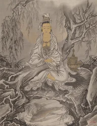 Fehérköpenyes Kannon, kb. 1887.