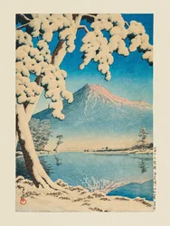 Fuji a hóban, Tagonoura (1932)