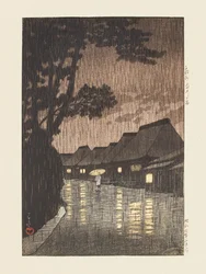 Soshu Maekawa No Ame (Eső Maekawában, Sagami tartomány) (1932)