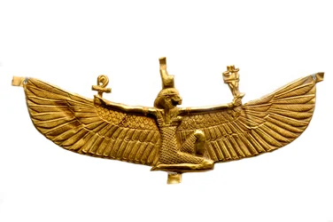 Boston Museum of Fine Art, núbiai lelet Gebel Barkalból, Szudán, arany, Isis, MUSE..., 2007 (fotó)