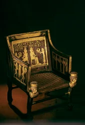 Sitamun hercegnő, "Amun lánya" (Kr. e. 1370 körül - ismeretlen) széke egy ókori..., 2009 (fotó)