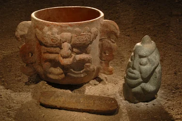 Maya; Maya falfestmények; San Bartolo; Guatemala; Dr Bill Saturno, 2002 (fotó)