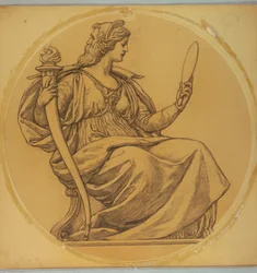 Tanulmány a "Prudence"-hez, Lunette Hudson County Courthouse-ban, Jersey City, NJ