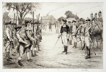 George Washington és csapatai