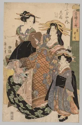 Két nő és egy lány, 1800-1829.