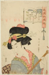 A lileek ékköves folyója (Chidori Tamagawa), a "Divatos hat ékszerfolyó (Furyu Mu Tamagawa)" sorozatból