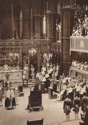 Az elismerés, 1937. Művészek: VI. György király, Ismeretlen.