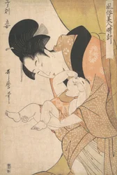 Éjfél: Anya és álmos gyermek, 1790.