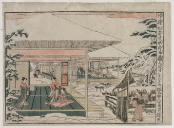 Chushingura: IX. felvonás (a Perspektivikus képek a The Treasure House of Loyalty című sorozatból)