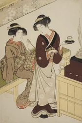 A Sakuragawa Teaház, 1777 körül