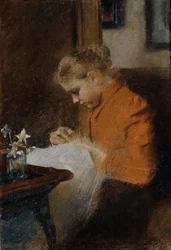 Leopoldine Steindl-Moser, a művész nővére