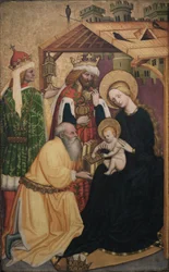A bölcsek imádása, 1440-es évek eleje (olaj, tábla)