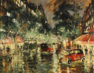 Esős éjszaka Párizsban, 1930-as évek