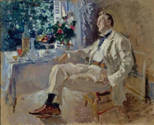 Feodor Ivanovics Chaliapin énekes portréja 1873-1938, 1911.