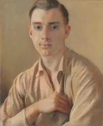 Boris Snejkovsky portréja