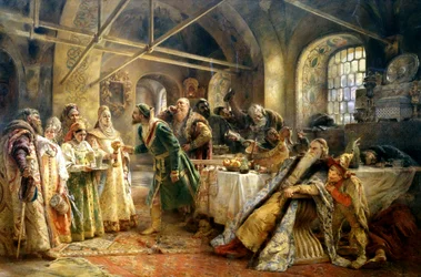 A csókceremónia, 1895.