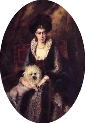Marija Alekszejevna Makovszkaja, írta Konsztantyin Makovszkij (1839-1915)