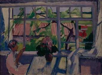A teraszon, 1929