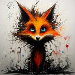 Anthropomorphismus des Zauberfuchses 2