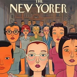 színes new yorker borító vintage rajzfilm gag 1