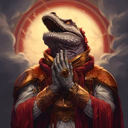 killer queen praying T-Rex 4
