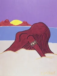 Beach Beauty, 2005 (akril, vászon)