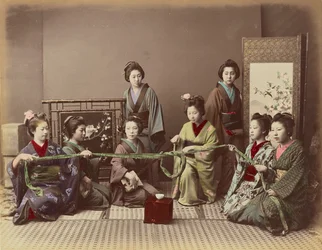 (Konkonchiki) Japán lány játék játék