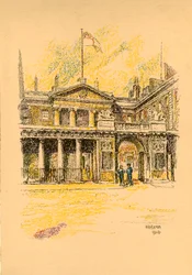 Az Admiralitás, Whitehall, London, 1924.