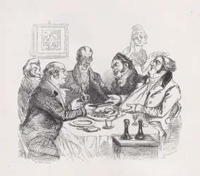 Csirke dicsérete Béranger teljes műveiből, 1836.