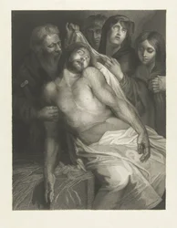Krisztus temetése Krisztus a szalmán