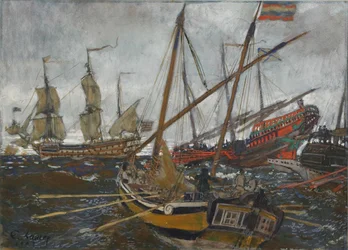 Hajók I. Péter idejében, 1909