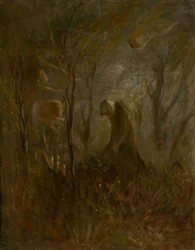 Imádság a sír felett, 1895.