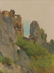Kilátás a Sú? Ovské romjaira, 1875-85