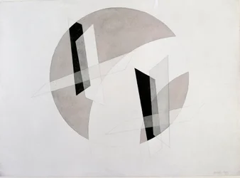Untitled Mixed Media by Laszlo Moholy-Nagy