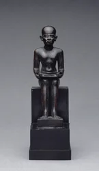 Imhotep (i.e. 2635-2595 körül) késői időszak (bronz) figurája