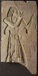 Mentuemhat egyházi öltözetben, Kr.e. 667-647 körül