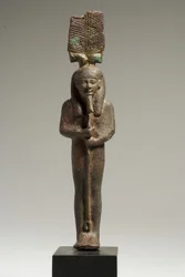 Ptah-Tatenen, késő dinasztikus időszak, ie 664-332 (bronz)