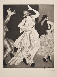 Spanyol táncos No. 1, pub. 1923.