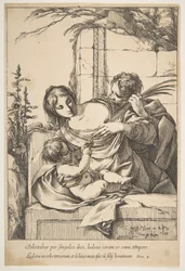 Szent Család tenyérrel, 1639.