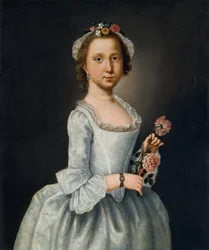 Egy hölgy portréja, 1764.