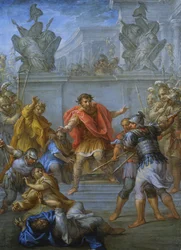 Claudius császár megakadályozza támadói megölését