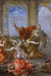 Caligula császár, felesége és lánya meggyilkolása