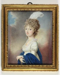 Marie-Therese-Charlotte, Angouleme hercegnője (zománc)