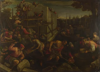 Bábel tornya, kb. 1600