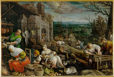 November (festmény vászonra)