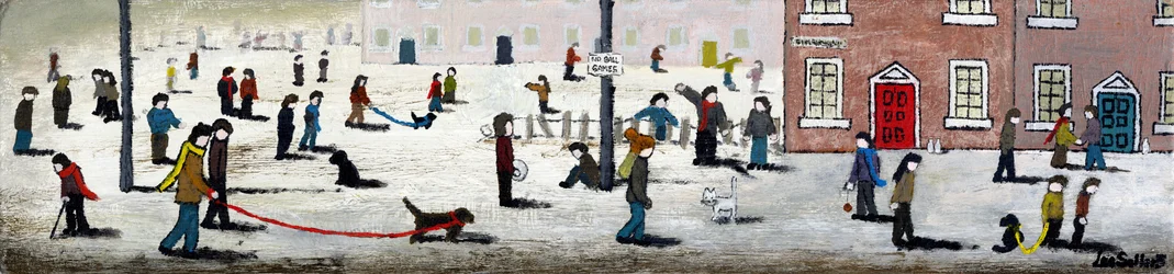 Out and About, 2015, (Akril és tinta fán)
