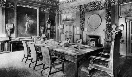 The Board Room of the Admirality, London, 1926-1927.